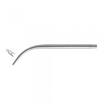 Suction Tube Stainless Steel, 18 cm - 7" Diameter 1.5 mm Ø
